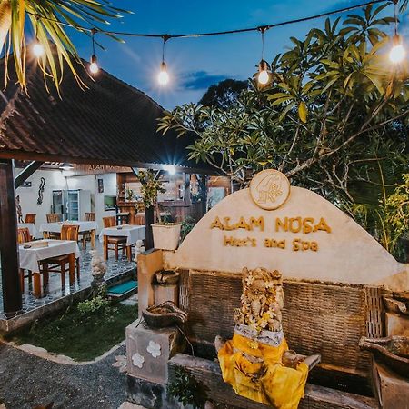 Alam Nusa Bungalow Huts & Spa Нуса-Лембонган Экстерьер фото